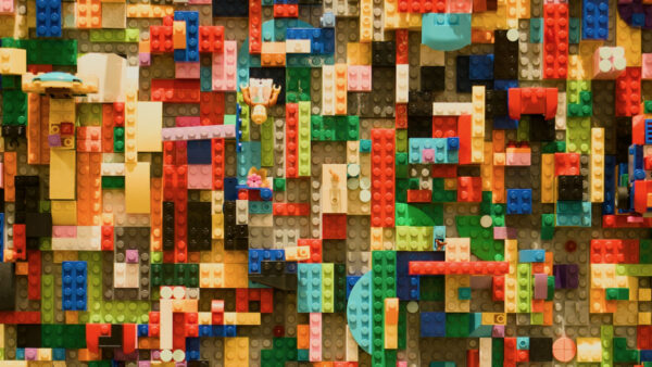 Múltiples piezas de LEGO