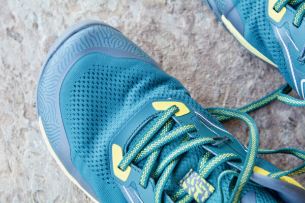 Detalles del tejido de las Trail Tundra Barefoot